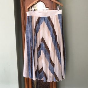 Chico’s Striped Maxi skirt.